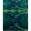 Overdyed Hand-Knotted Wool Modern-Contemporary Green Area Rug 4' 5" x 7' 2"