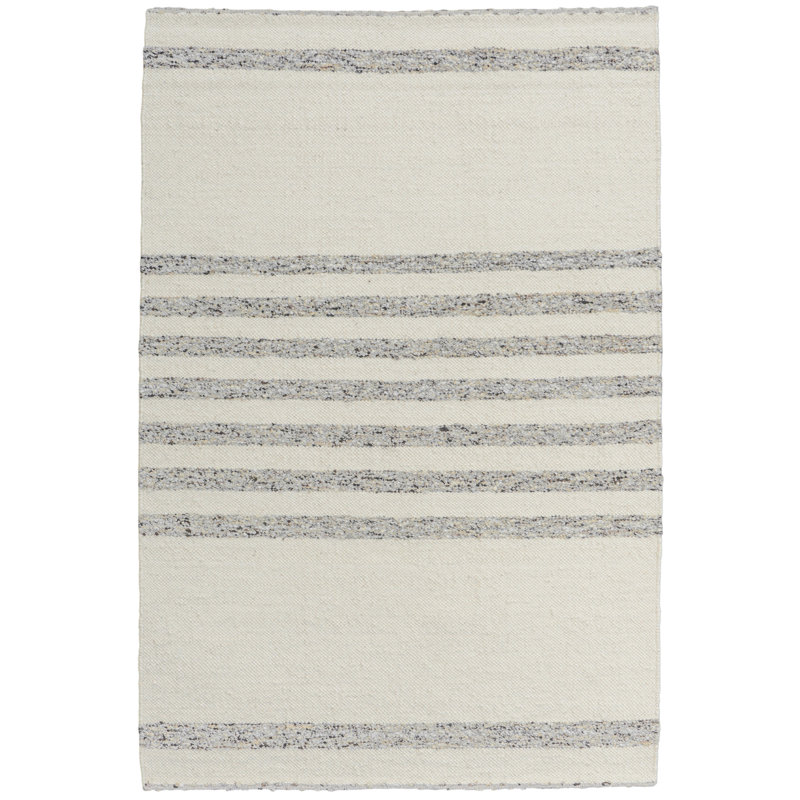 Tapis noué à la main Darcy Landscape - ivoire / gris - 12 pi x 15 pi, 12 pi x 15 pi