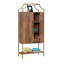 Armoire de rangement, finition brune