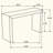 Rectangular Solid Wood Entryway Console Table