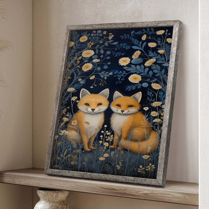 ANIMALS Series CDL XXXIV, reproduction encadrée - bois massif