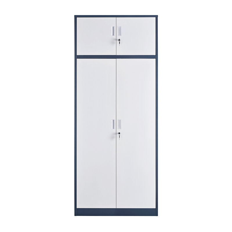 Berthol Storage Cabinet, Grey/White