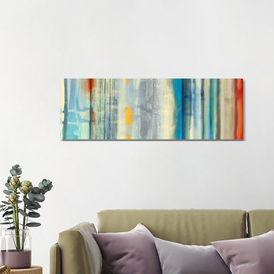 Streaks by Edward Selkirk - Wrapped Canvas Panoramic Painting