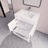 Maplesville 29.53'' Single Bathroom Vanity with Acrylic Top-2130630620