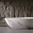67" Solid Surface Freestanding Bathtub