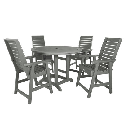 Ensemble de salle à manger d'extérieur 5 pièces 48 po Midwest