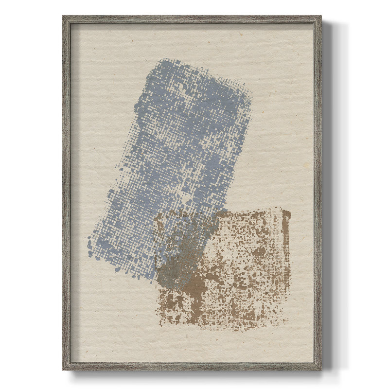 Impression encadrée Scrim I embelli - bois massif, H 11 po x l 9 po