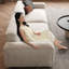 Canapé modulaire en polyester blanc crème-1959013291-1959013292-1959013271