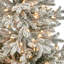 Sapin de Noël artificiel vert 4,75 pi avec 300 lumières claires Fraser