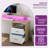 Brooksey 55'' Writing Desk with Charging Station & LED Light-890814121