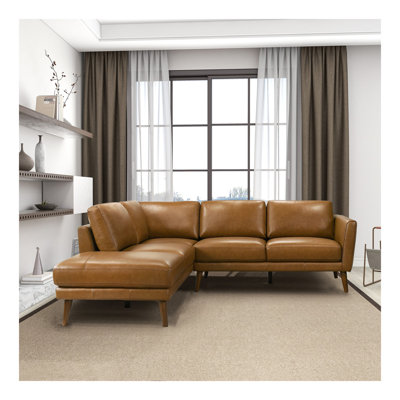 Canapé modulaire en cuir Benson