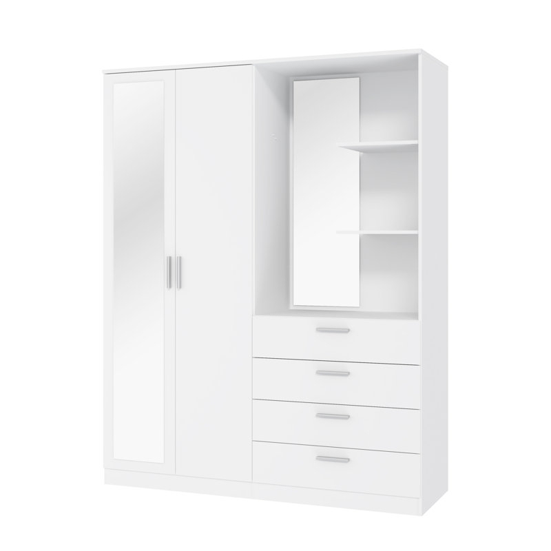 Randin Manufactured Wood Wardrobe