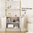Tesse Unfinished Ladder Storage Bookcase-866788789