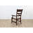 Chelo 20'' H Linen Upholstered Mahogany Armchair-1564725077-1564725076