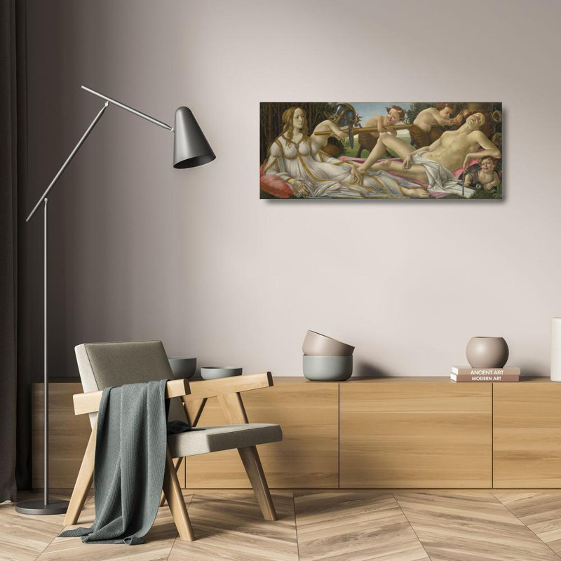 Venus and Mars, 10'' H x 24'' W
