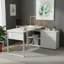 Armoire en métal avec armoire de rangement en forme de L 59,05 "Draylen-1749695242