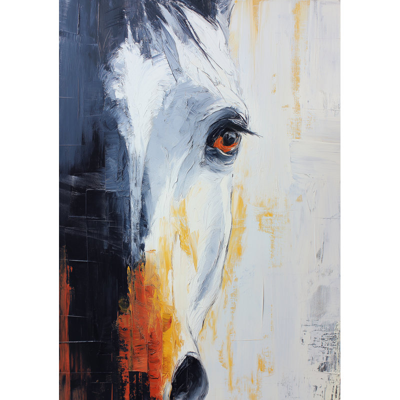 Art mural ivoire sur toile tendue, L 12 po x H 16 po x P 1 po