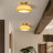Glass Semi Flush Mount Yellow-126026814