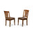 7 Piece Modern Dining Table Set Consist of a Rectangle Wooden Table with Butterfly Leaf and 6 Linen Fabric Upholstered Chairs, 32x60 Inch, Saddle Brown-377257363-325313979