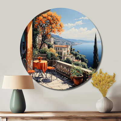 Soucie - Paysages d'art rond en métal