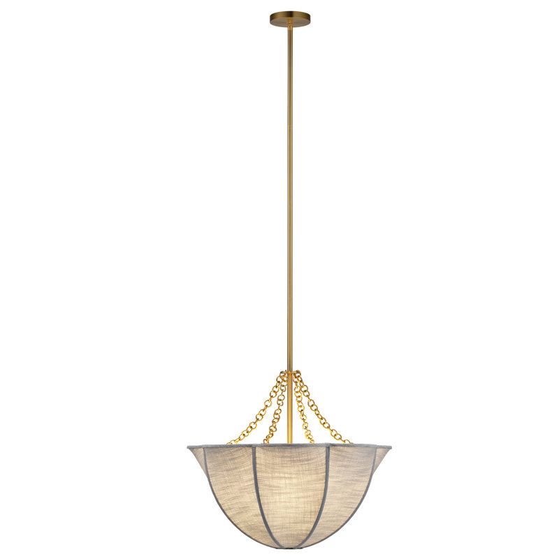 Aire Chandelier, Blue