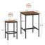 Ensemble de table de bar
