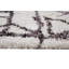 Tapis blanc et gris en polyester Ajahnae-696984423