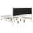 Clodomiro California King Upholstered Panel Bed White-103232258