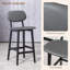 Valenza Upholstered 65cm Counter Stool with Solid Wood Frame-1599791542