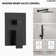 RainfallCascade 10" Pressure Balanced Rain Shower System with Handheld Spray