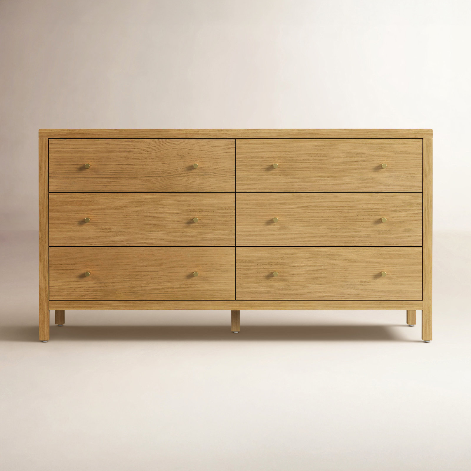 Sloane 60" Double Dresser, Brown