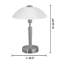 Lampe de table standard 13,78 po Waddell-512293485