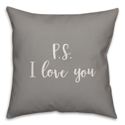  Coussin PS I Love You
