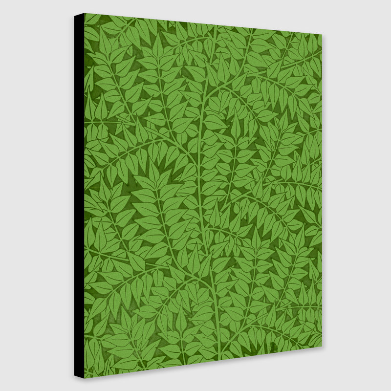 Branch Pattern - Wrapped Canvas Print, 61cm H x 41cm W x 4cm D