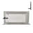 Streamline 60 in. x 30 in. Acrylic Right-Hand Drain Alcove Bathtub in Glossy White With External Drain-101699051