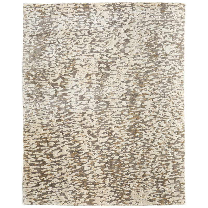 Tapis abstrait moderne Lenda, Rectangle de 5 pi x 8 pi