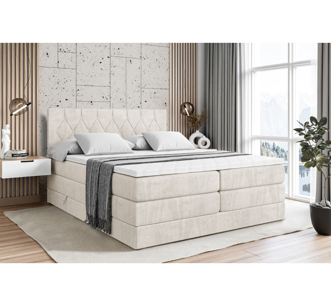 Brixon Pocket Spring Mattress Divan Bed Base
