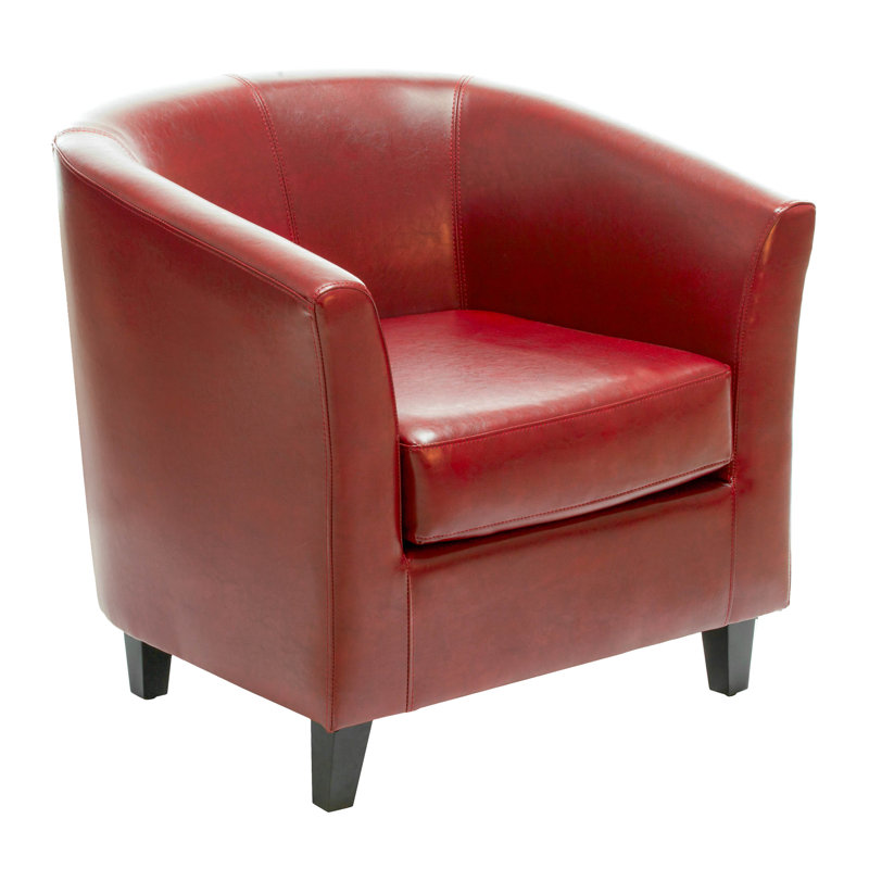 Fauteuil demi-tonneau de 29,5 po Baltes, Bourgogne