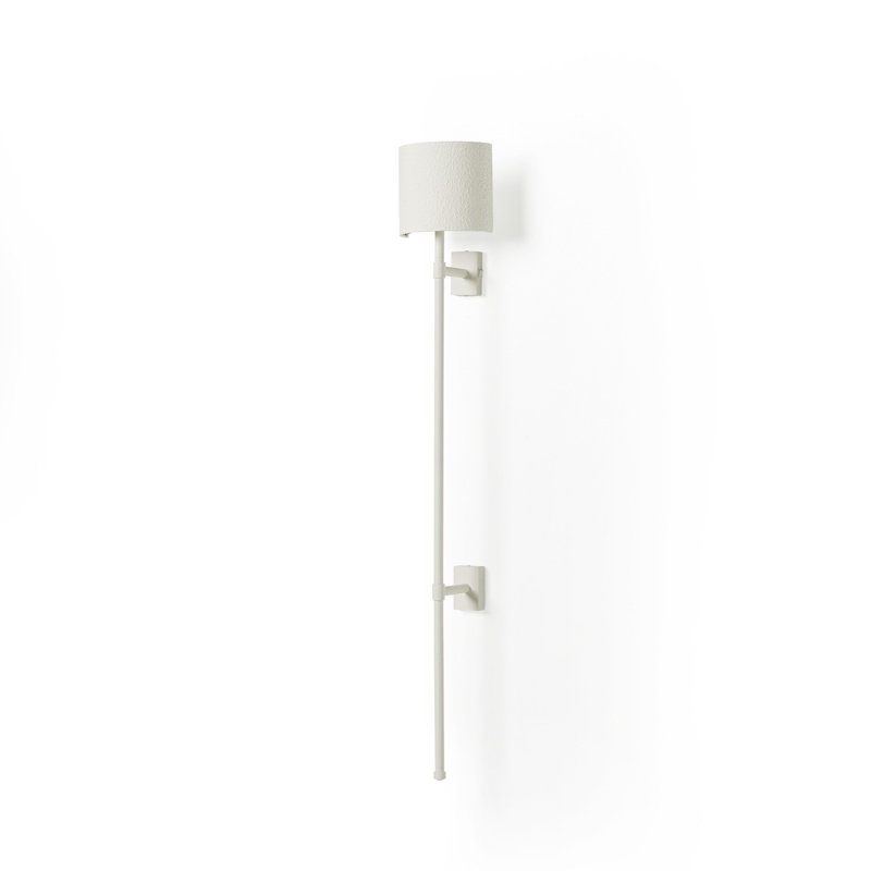 Maurice 1 - Light Wallchiere, Matte White