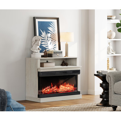 Gracie Oaks Fireplace TV Stand For 45 Inch TV by Gracie Oaks