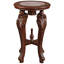 Table de bout en marbre véritable Caryatid