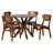 Boisy 4 - Person Four Leg Dining Set-721999375-721999368