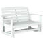 Double chaise berçante, banc oscillant attrayant, chaise