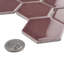 Carreau de mosaïque en porcelaine nid d'abeille 2 po x 2 po Tribeca-49971004
