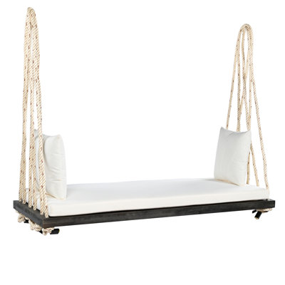 Balancelle de patio en bois Topmax