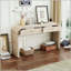 Console à silhouette unique avec deux tiroirs-744179017