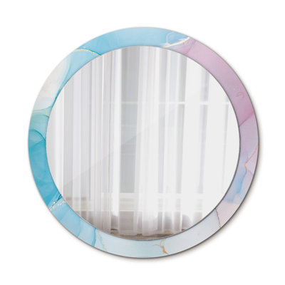 Huldar Glass Flat Wall Mirror