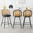 Augustinus Swivel Upholstered Counter & Bar Stool-864754197-864754195-831697710