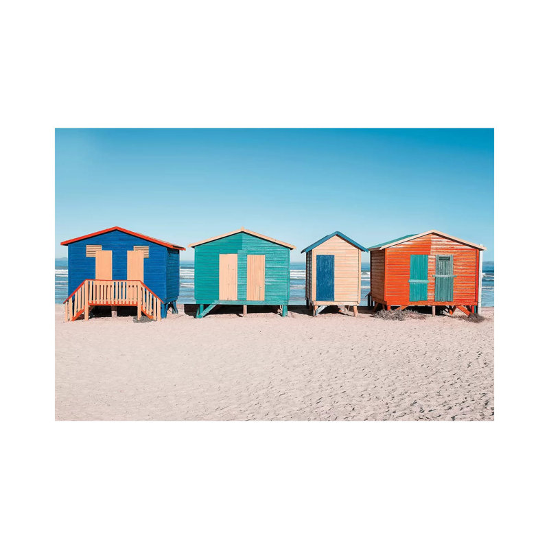 Muizenburg Beach by MScottPhotography - Wrapped Canvas Print, 66.04 cm H x 45.72 cm W