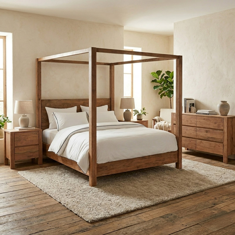 Mesa 60" Dresser in Brushed Acacia